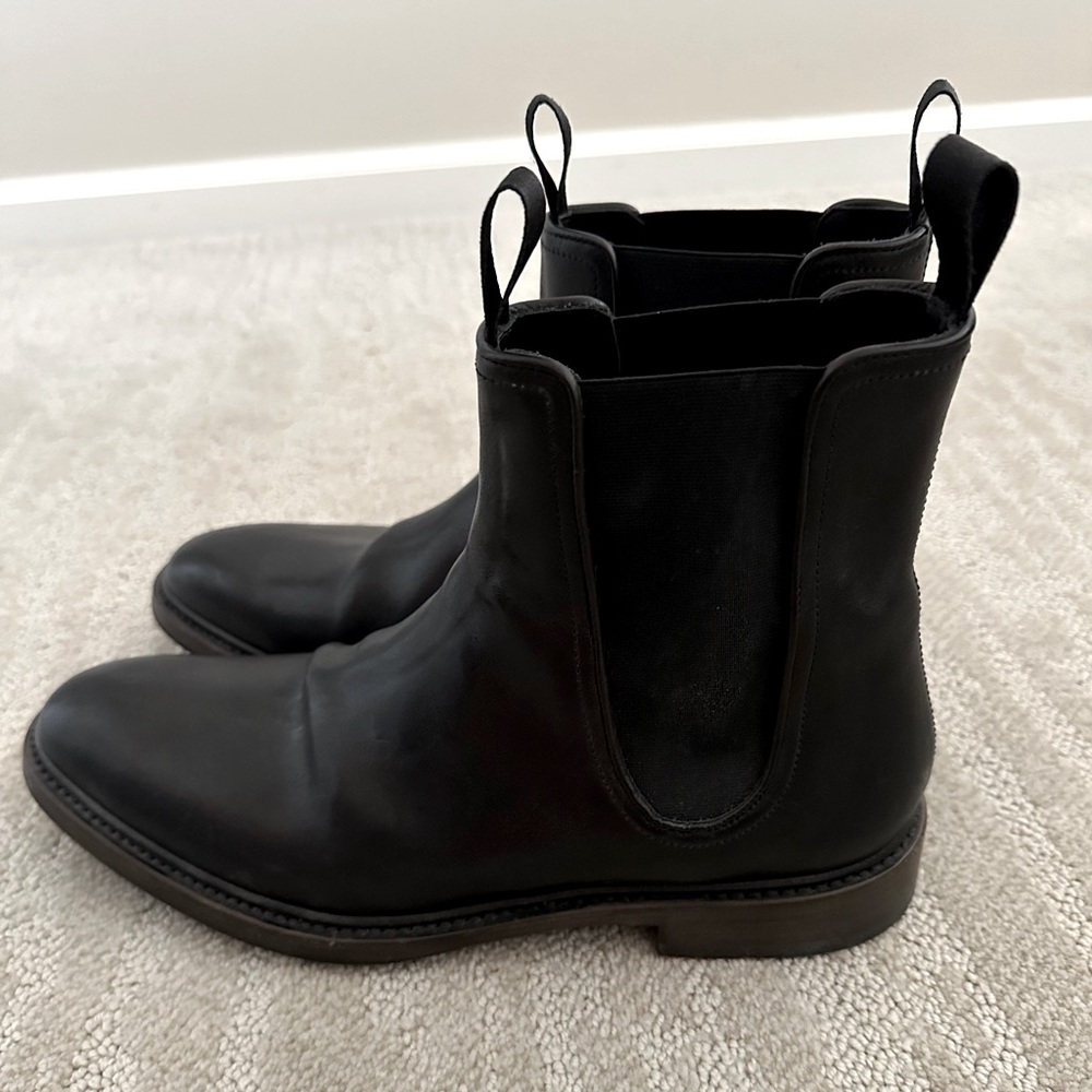 Rag & Bone leather Chelsea boots, men, US size 12